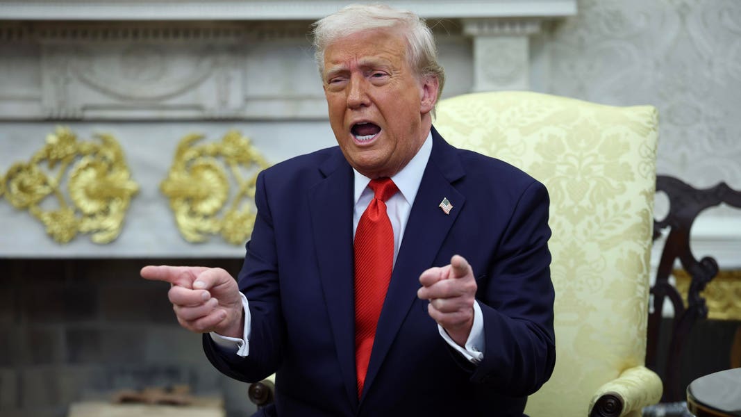 Trump Celebrates “Largest Gain” in Stock Market History, But Stocks Still Down During Second Term