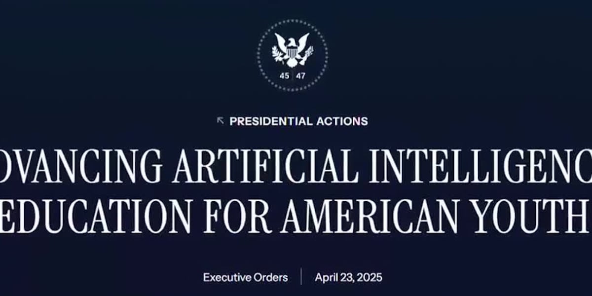 President Trump Signs Executive Order to Introduce Artificial Intelligence in K-12 Classrooms