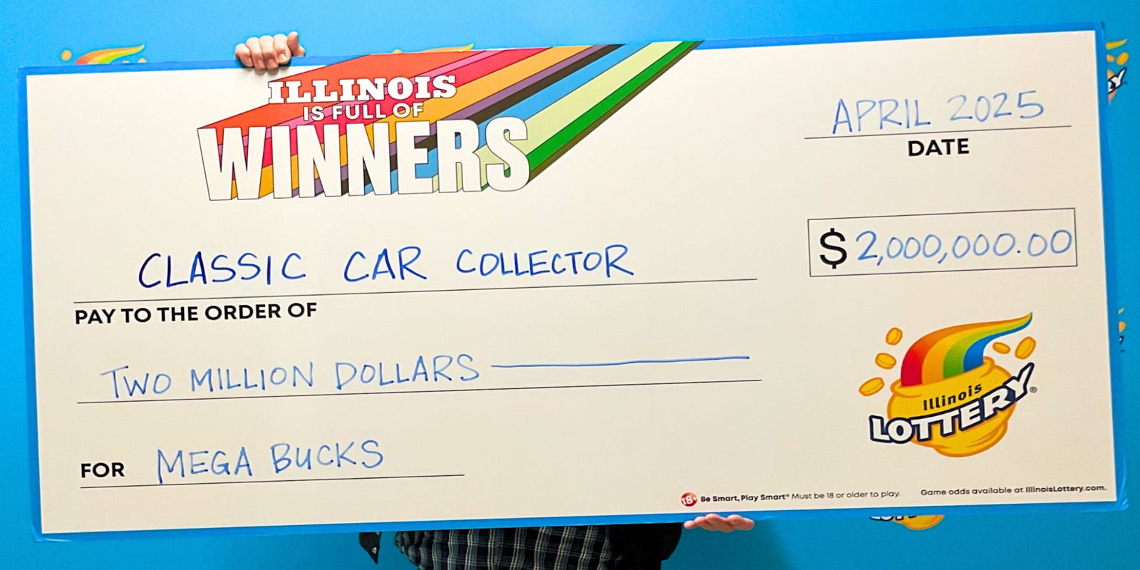 Illinois Classic Car Collector Wins Million From Mega Bucks Scratch-Off Illinois Classic Car Collector Wins Million From Mega Bucks Scratch-Off