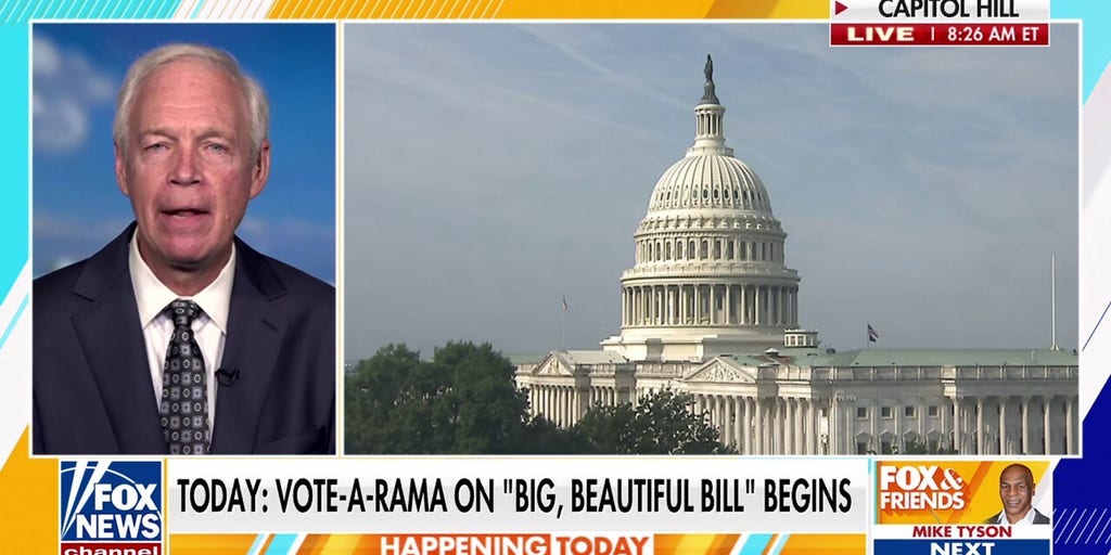 Senator Ron Johnson Reconsiders Vote Ahead of ‘Vote-a-Rama’ on Major GOP Bill