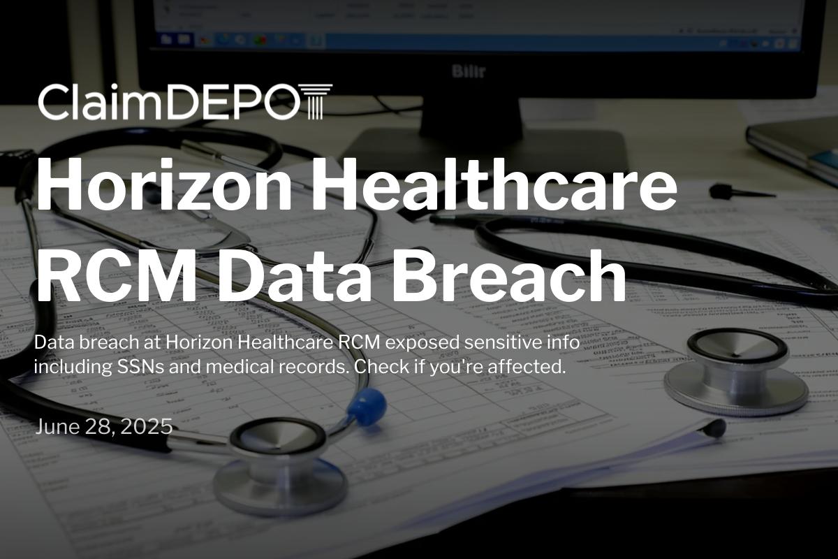 Horizon Healthcare RCM Data Breach Exposes Sensitive Patient Information