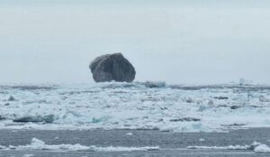 Viral Photo Shows Rare Black Iceberg Off the Coast of Northeastern Canada