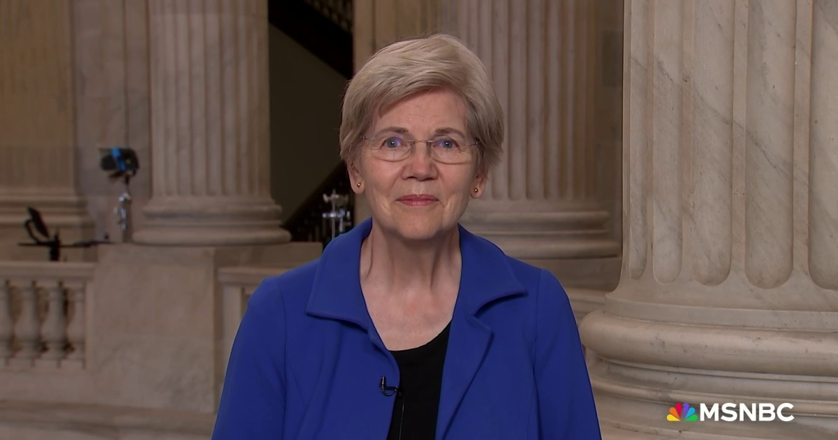 Sen. Elizabeth Warren Criticizes GOP Budget Cuts to Healthcare and Food Aid