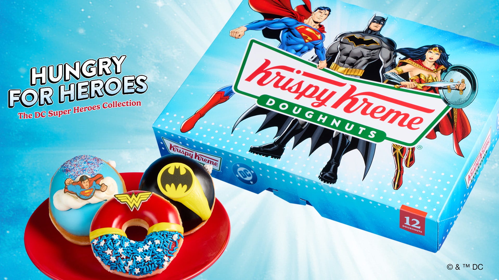Krispy Kreme Unveils New Superhero-Themed Doughnut Collection Krispy Kreme Unveils New Superhero-Themed Doughnut Collection