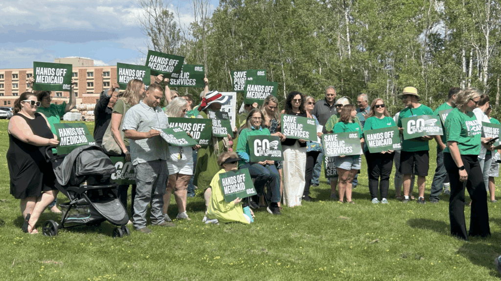 AFSCME Union Members Rally in Support of Rural Healthcare Services